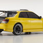 Kyosho MINI-Z AWD MA-020 Readyset Subaru Impreza with Aero Kit and CFRP Hood Metallic Yellow KYO32620MY