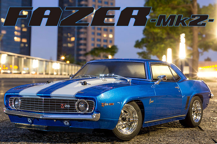 Kyosho 1/10 Fazer Mk2 Readyset with 1969 Chevy Camaro Z28 Body (Le Mans Blue) KYO34418T1