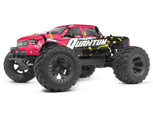 Maverick Quantum MT 1/10 4WD Monster Truck, Ready To Run - Pink MVK150101