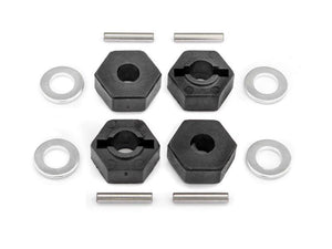 12mm Wheel Hex Hub Set (4 pcs), Quantum MT, XT