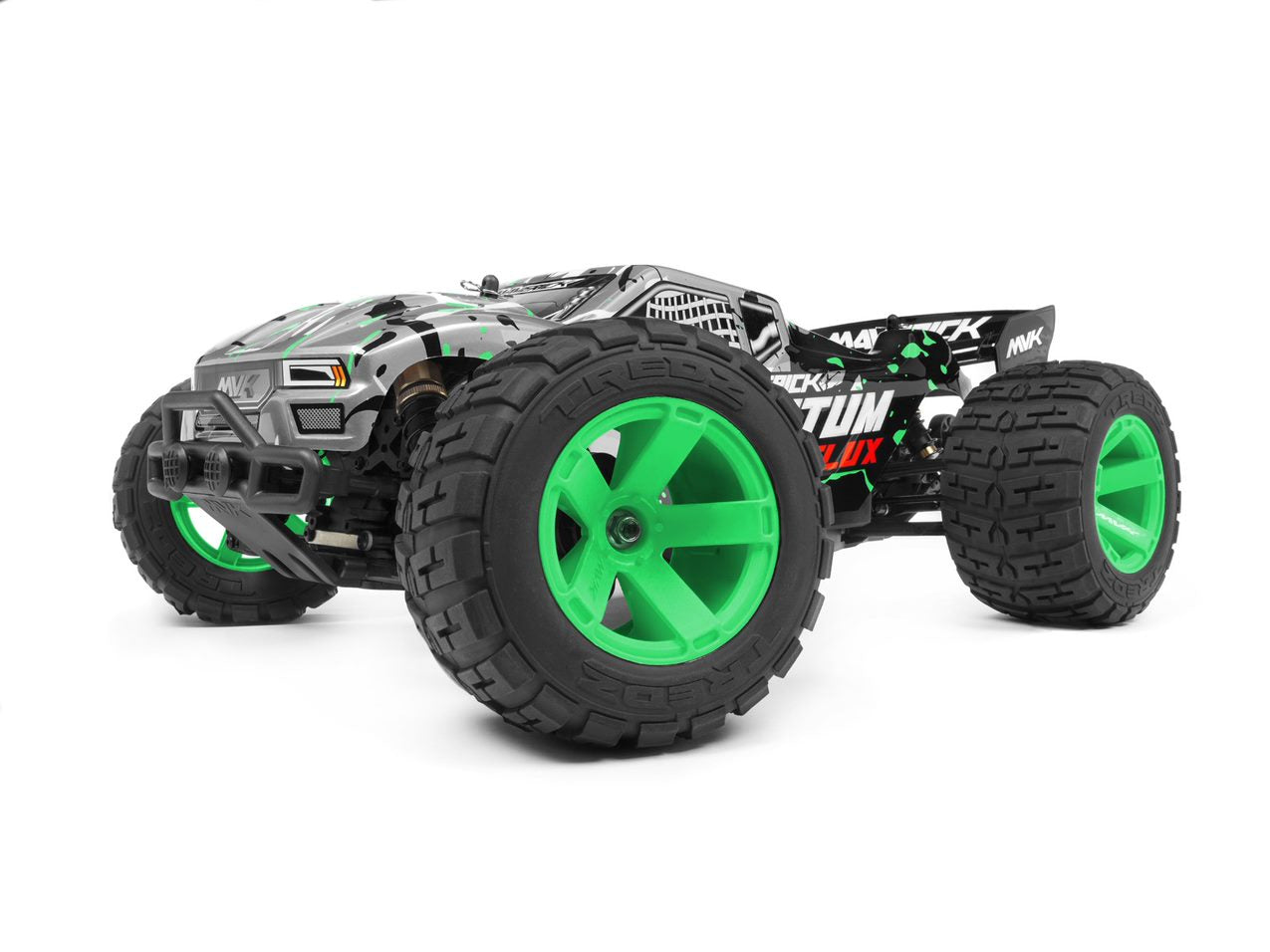 Maverick Quantum XT Flux 80A Brushless 1/10 4WD Stadium Truck Ready To Run - Silver MVK150208