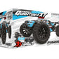 Maverick Quantum+ XT Flux 3S 1/10 4WD Stadium Truck, RTR - Blue MVK150300