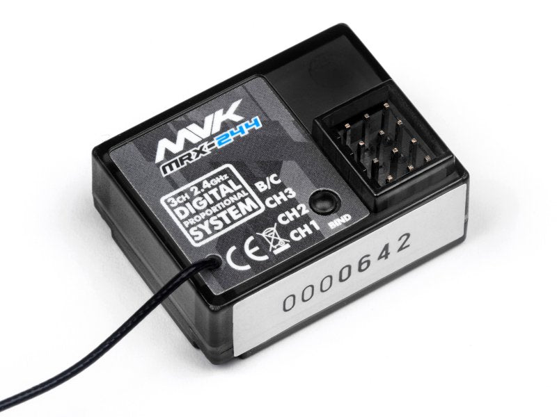 Maverick MRX-244 2.4GHz 3-Channel Receiver w/Failsafe MVK22783