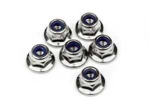 Flanged Lock Nut M3 (6 pcs)