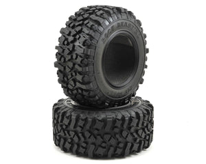 Pit Bull Tires Rock Beast XL Scale 3.8" Rock Crawler Tires (2) (Zuper Duper) w/Foam PBTPB9009ZDK