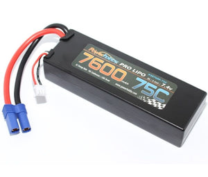 PowerHobby 7600mAh 7.4V 2S 75C LiPo PHB2S760075CEC5HCS