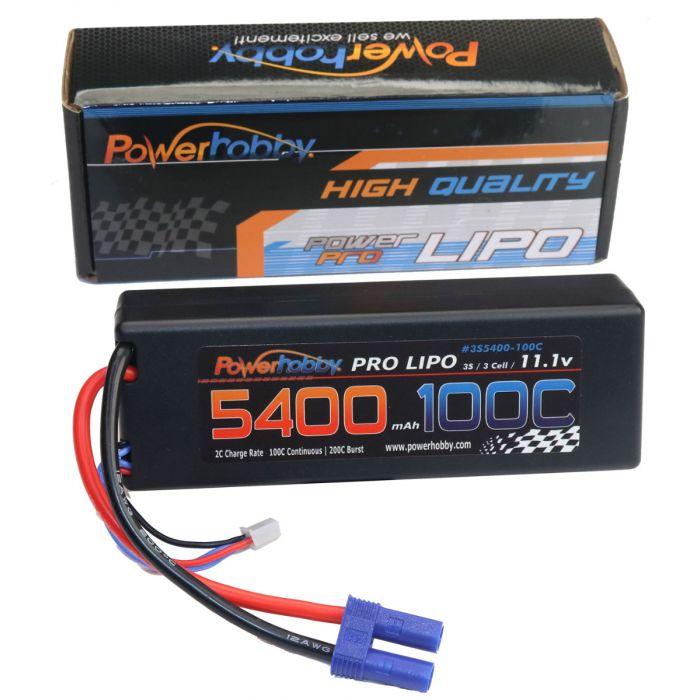 3S 11.1V 5400MAH 100C LiPo EC5