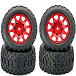 Scorpion XL Belted Tires Viper Wheels (2) Red