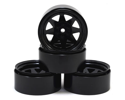 RC4WD 6 Lug Wagon 2.2 Steel Stamped Beadlock Wheels (Black) RC4ZW0190