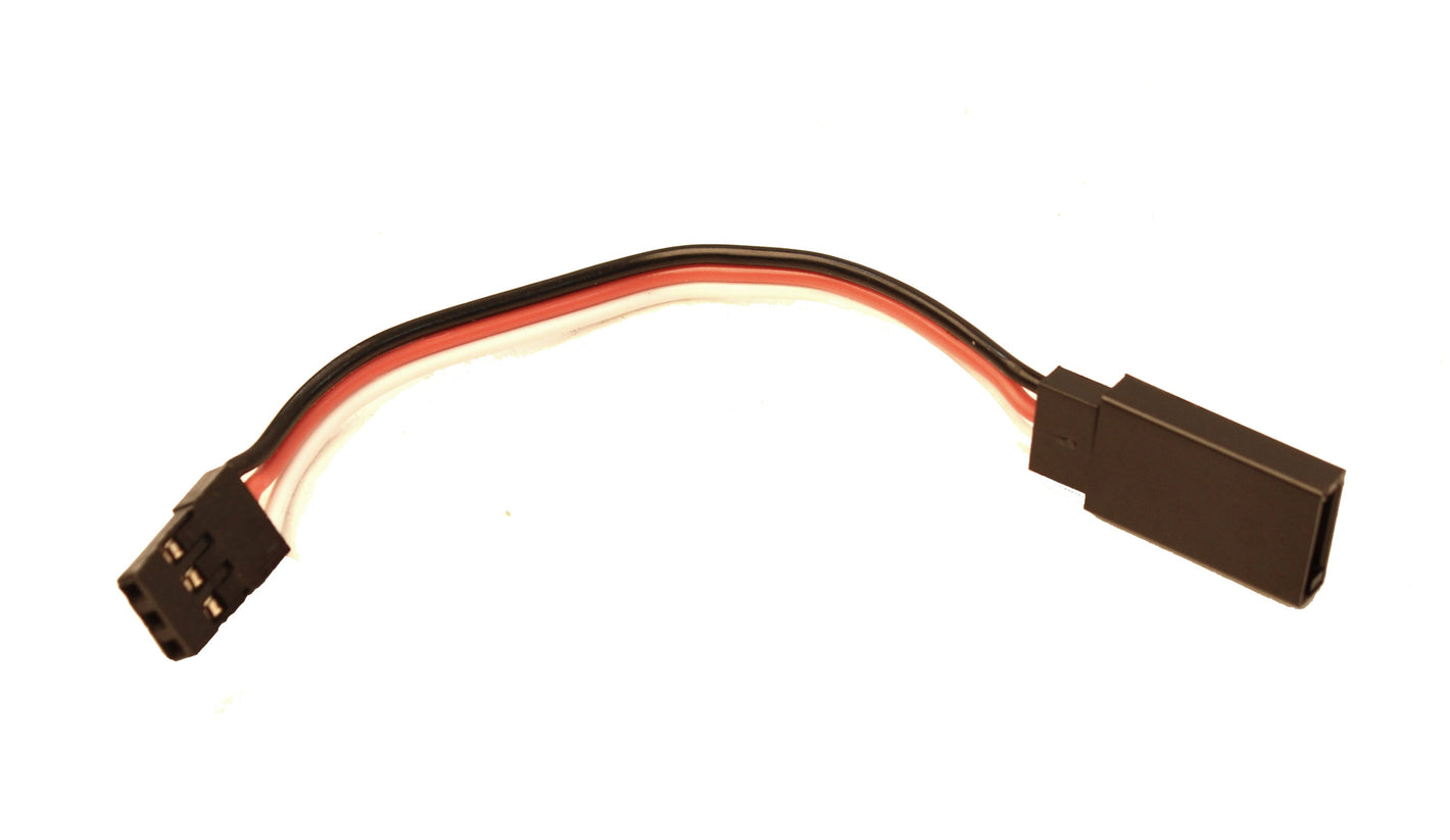 Racers Edge Universal Servo Extension (Standard 22AWG) (3") RCE1640