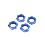 X-Maxx Alum Wheel Nut Set (4)- Blue