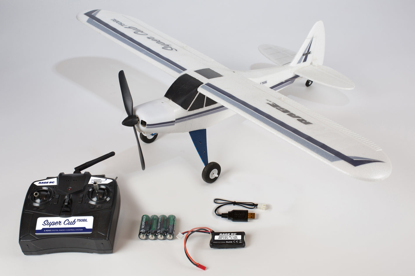 Rage Super Cub 750 Brushless RTF 4-Channel Aircraft with PASS RGRA1500