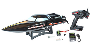 Rage RC Black Marlin EX Brushed RTR Boat RGRB1400