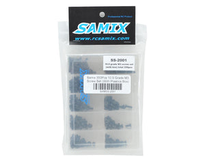 Samix 10.9 Grade M3 Screw Set w/Storage Box (350) (Flat Head/Button Head) SAMSS-2001