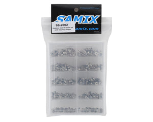 Samix Stainless Steel M3 Screw Set w/Storage Box (350) (Flat Head/Button Head) SAMSS-2002