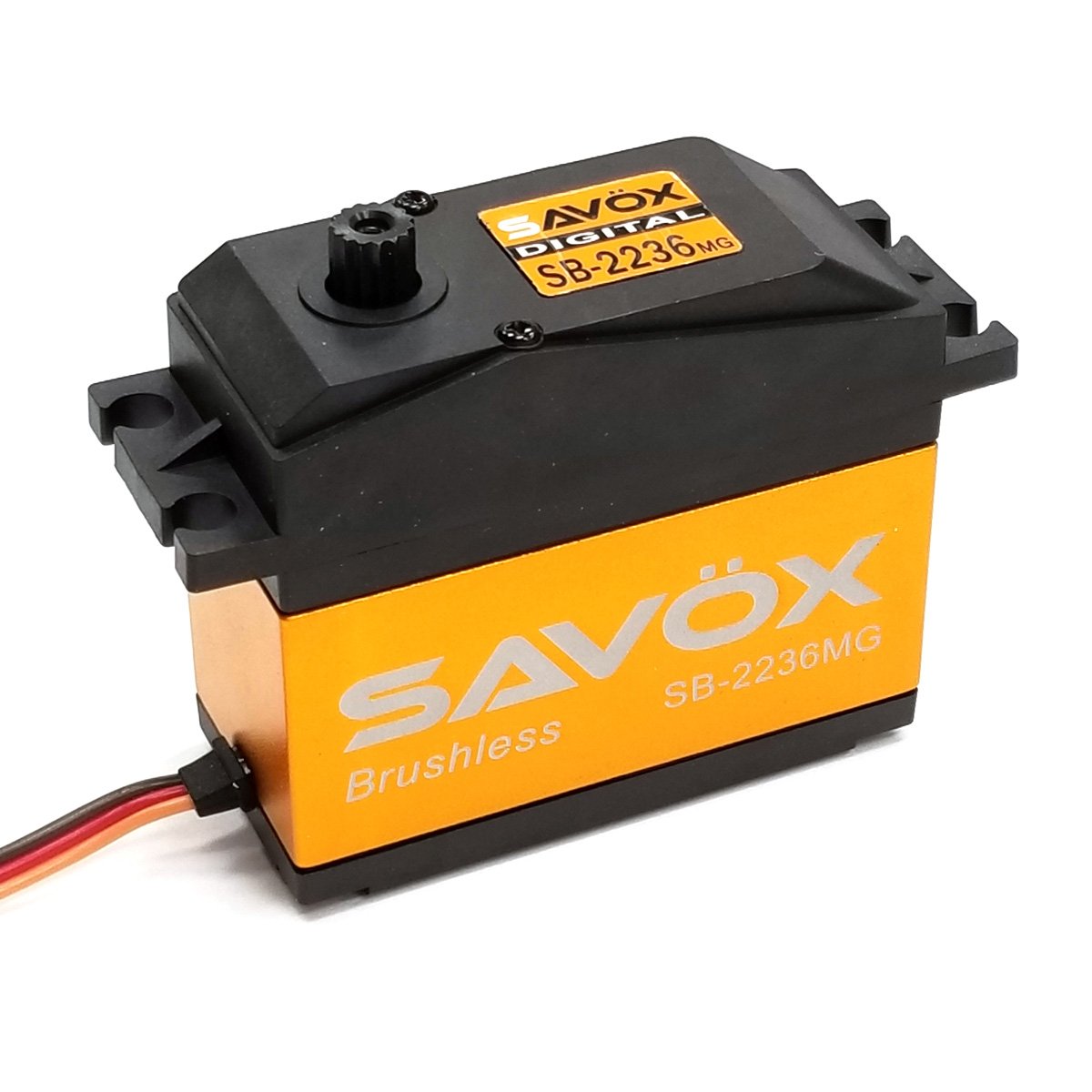 Savox SAVSB2236MG 1/5 Scale, High Voltage, Brushless Digital Servo .13sec