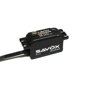 Savox SAVSB2263MG-BE Black Edition Low Profile Brushless Digital Servo
