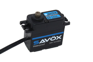 Savox Black Edition "Tall" Waterproof Digital Servo (High Voltage) SAVSW1210SG-BE