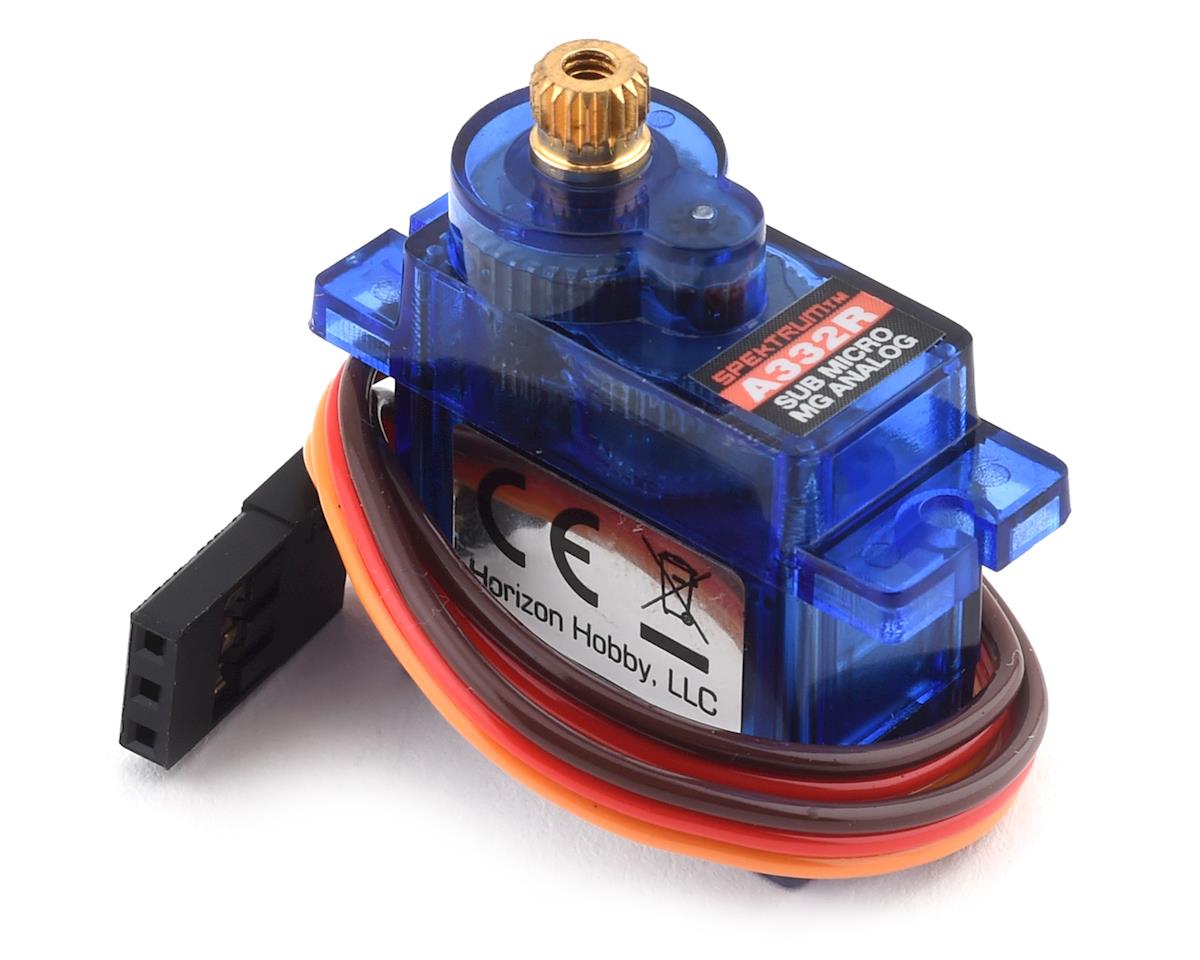 Spektrum RC 9 Gram Metal Gear Servo (Reversed) SPMSA332R (SKU: SPMSA332R)