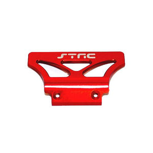 Aluminum Fr Bumper Stamp/Rustler/Bandit,Red STRT2735R Strc