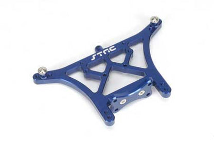 ST Racing Concepts Aluminum 6Mm Heavy Duty Rear Shock Tower, Blue, For Traxxas Stam STRT3638B