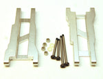 Silver Heavy Duty Rear Suspens Arm Kit W/ Lock Nut Hinge Pins