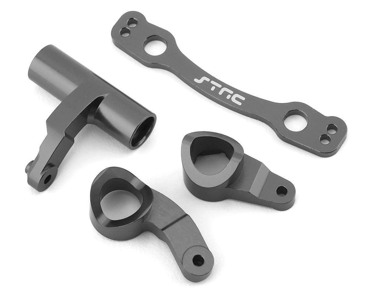 ST Racing Concepts Arrma 6S Aluminum HD Steering Bellcrank Set (Gun Metal) SPTSTR340073GM