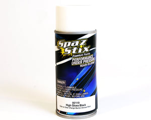 Spaz Stix "High Gloss Black" Backer Spray Paint SZX00119
