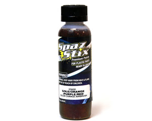 Spaz Stix SZX05600 COLOR CHANGING PAINT GOLD/ ORANGE/ PURPLE/ RED 2OZ