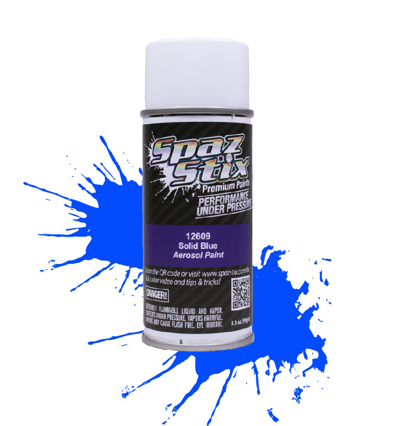 Solid Blue Aerosol Paint, 3.5oz Can