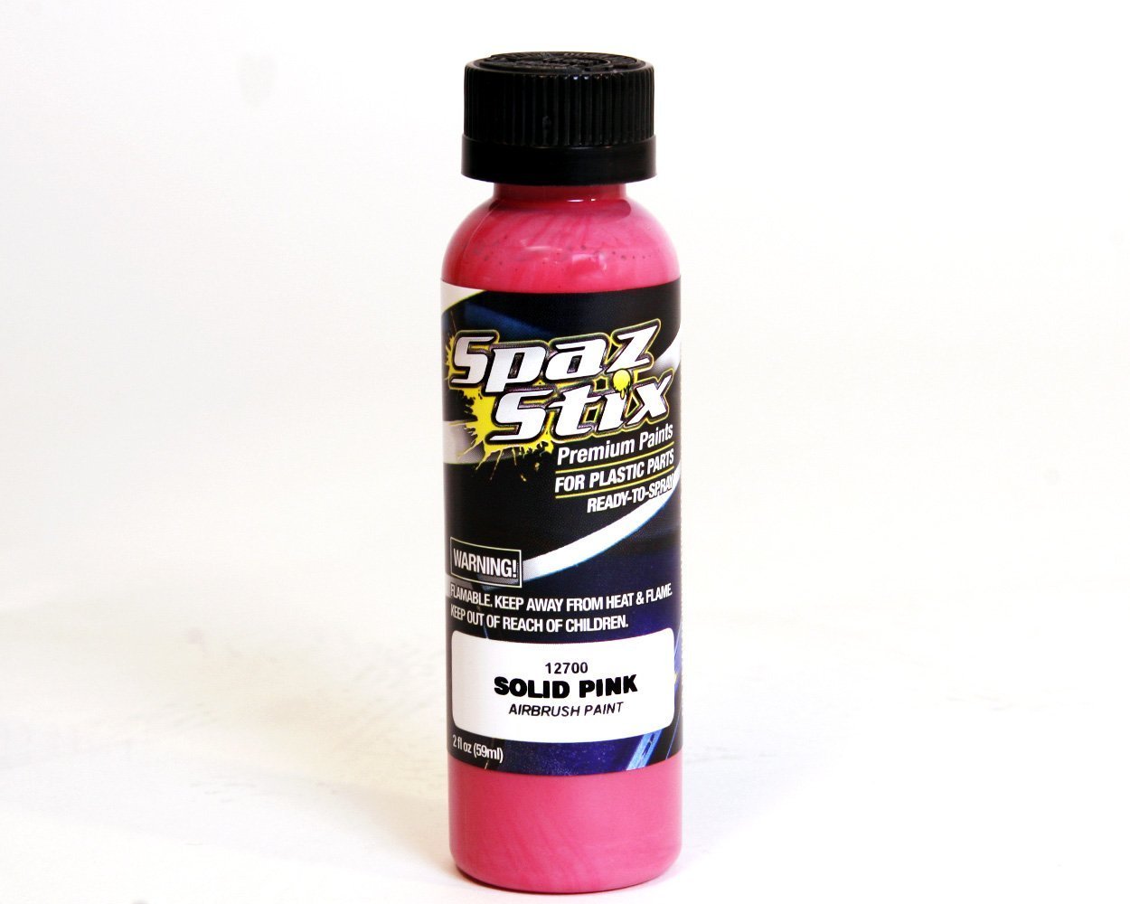 Spaz Stix SZX12700 SOLID PINK AIRBRUSH PAINT 2OZ