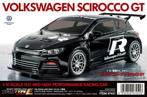 Tamiya 1/10 RC Volkswagen Scirocco GT (TT-01 Type-E) Limited Edition TAM47451