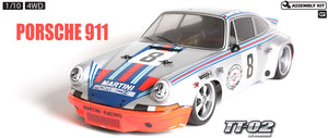 Tamiya 1/10 RC Porsche 911 Carrera RSR, w/ TT02 Chassis TAM58571-60A