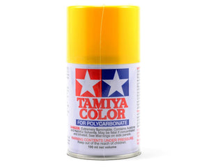 Tamiya PS-6 Yellow Lexan Spray Paint (100ml) TAM86006