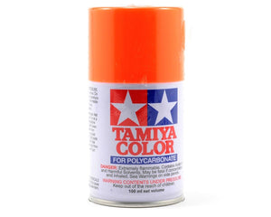 Tamiya PS-24 Fluorescent Orange Lexan Spray Paint TAM86024