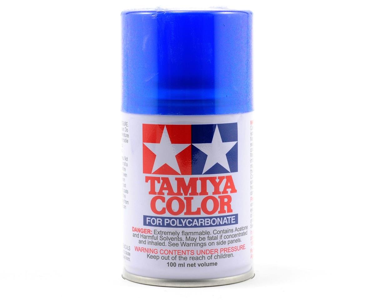 Tamiya PS-38 Polycarbonate Spray Translucent Blue Paint 3oz TAM86038