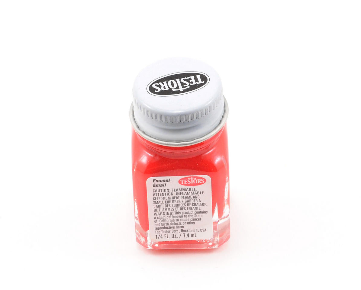 Testors Red Enamel Paint 1/4oz TES1103TT