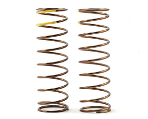 Low Frequency 75mm Front Shock Spring Set (Yellow - 4.47lb/in) (1.6x9.7)