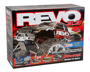 Traxxas 1/10 Revo 3.3 4WD RTR Nitro Monster Truck Blue 53097-3