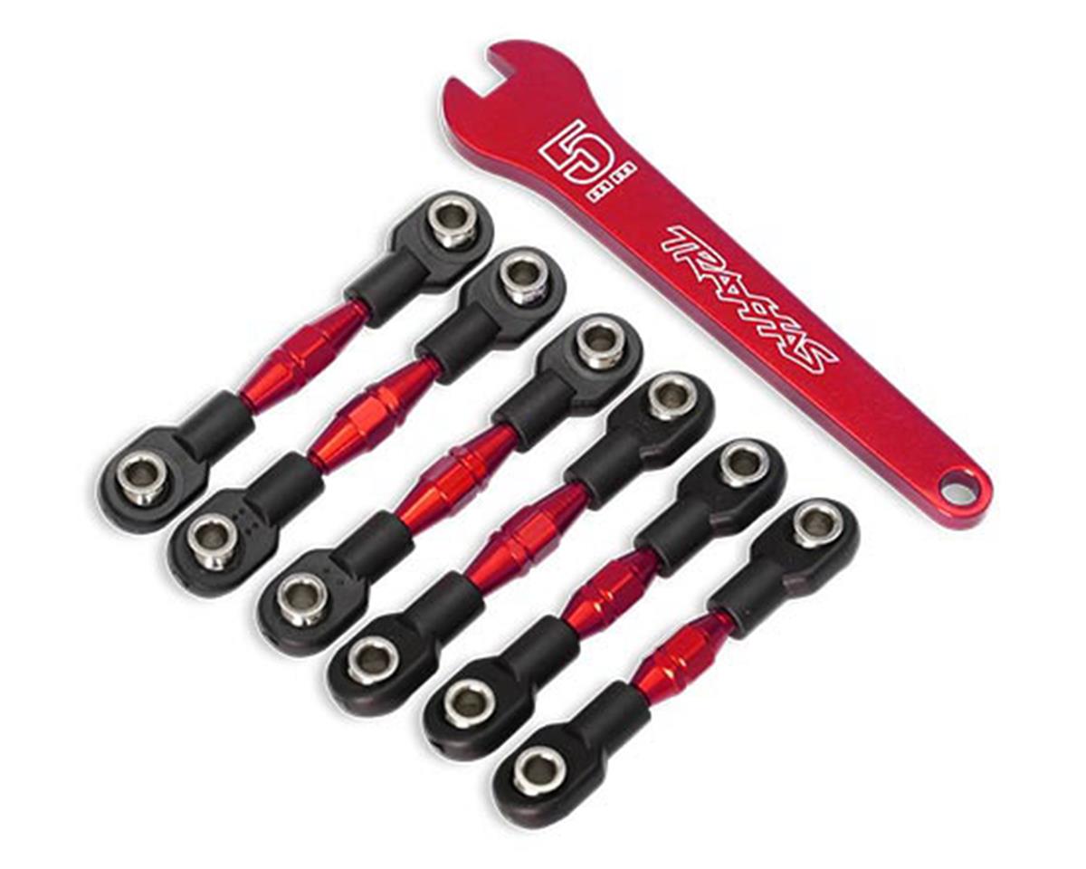 Traxxas 4-Tec 3.0/2.0 VXL Aluminum Turnbuckles (Red) 8341R