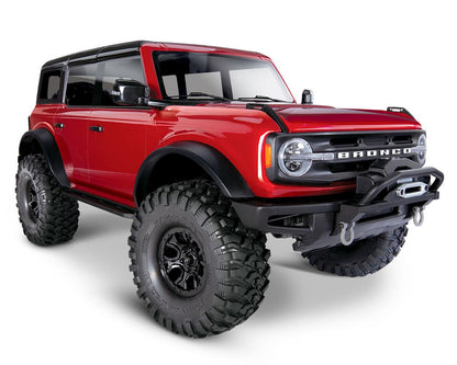 Traxxas TRX-4 1/10 Trail Crawler Truck w/2021 Ford Bronco Body 92076-4RED