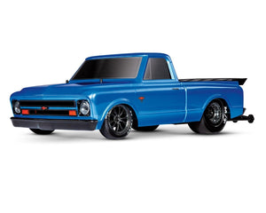 Traxxas Drag Slash 1/10 2WD RTR No Prep Truck w/1967 Chevrolet C10 Body (Blue) 94076-4BLU