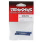 Traxxas Bellcrank posts, steering (aluminum, blue-anodized) 9525