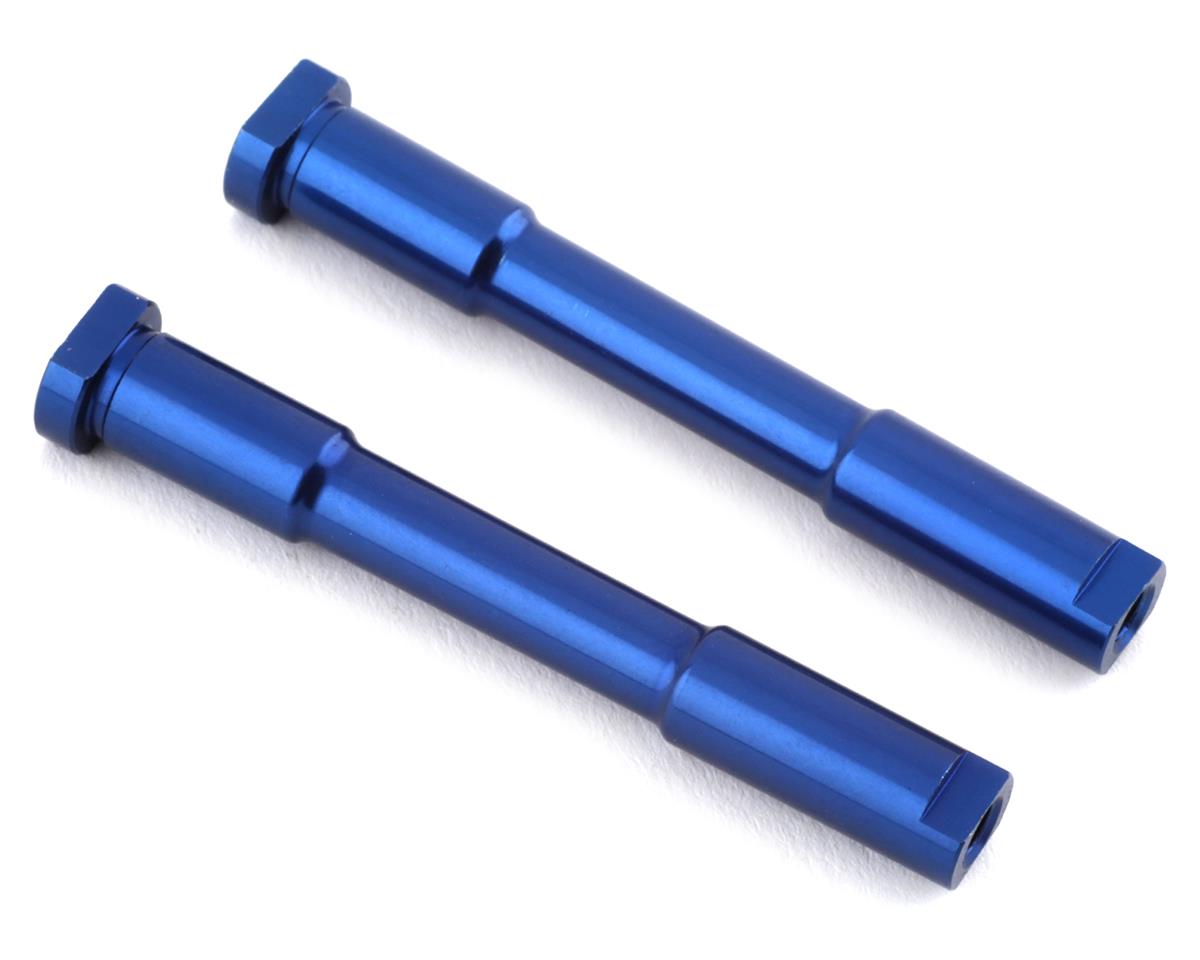 Traxxas Bellcrank posts, steering (aluminum, blue-anodized) 9525