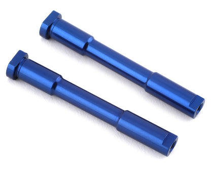 Traxxas Bellcrank posts, steering (aluminum, blue-anodized) 9525