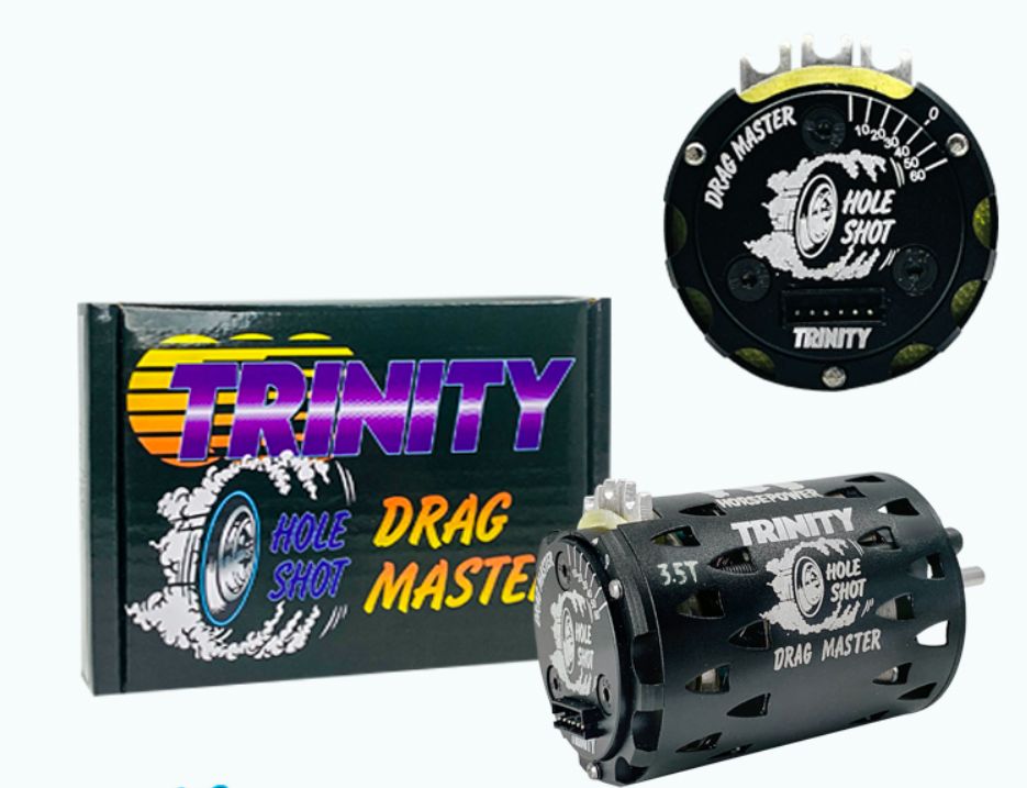 Trinity Drag Master Holeshot Drag Racing Modified Brushless Motor (3.5T) TRIDM35