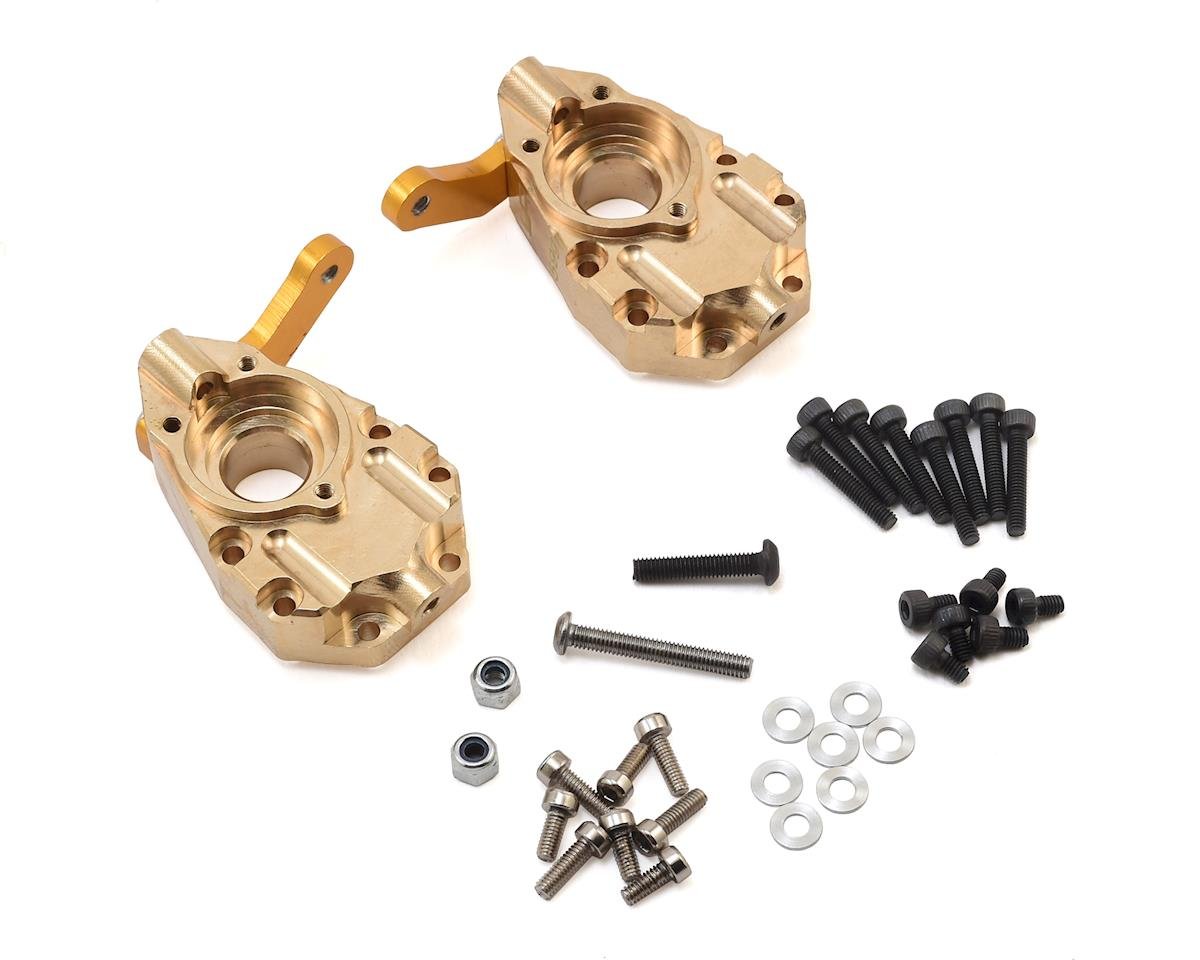 Yeah Racing Traxxas TRX-4 Brass Front Steering Knuckle (2) YEA-TRX4-031