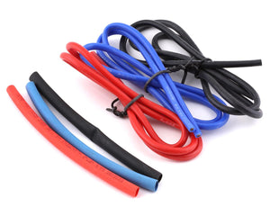 14AWG Wire Kit w/Shrink Tube (Black/Blue/Red) (3) (1.9'ea)