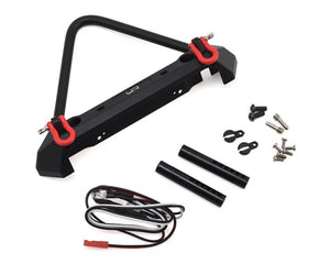 Yeah Racing Aluminum Front Stinger Bumper w/LED Light (Black) YEA-YA-0548