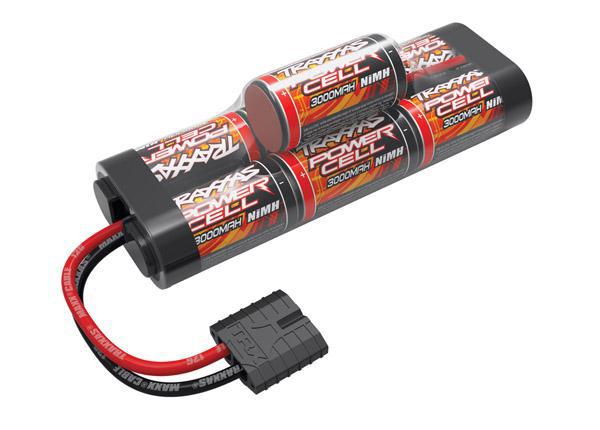Power Cell 7 Cell Hump Nimh Battery Pack W/Id Connector (8.4v/3000mah)